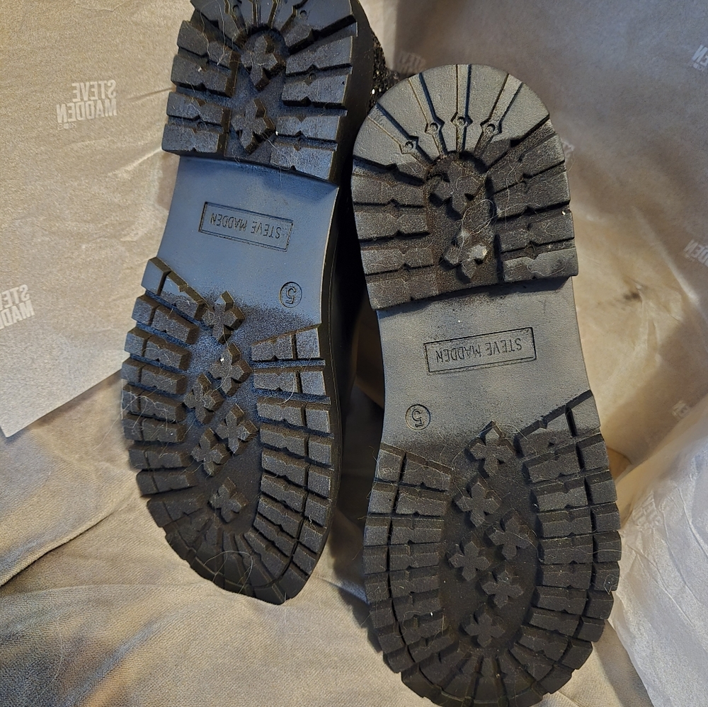 Steve Madden Kids Boots Size 5 - Picture 6 of 8